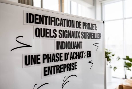 Identification de projet : quels signaux surveiller indiquant une phase d'achat en entreprise ?
