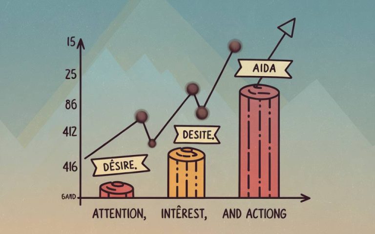 **Balise Title :** Méthode AIDA : définition, exemple et utilisation en marketing --- # La méthode AIDA : une stratégie incontournable pour capter l’attention et convertir Dans un monde où l'attention des consommateurs est une denrée rare, maîtriser l'art de la persuasion est essentiel. Que ce soit pour une campagne publicitaire, une page de vente ou même un simple post sur les réseaux sociaux, il existe une méthode éprouvée qui guide chaque étape du processus : la méthode AIDA. Cette approche, née à la fin du XIXe siècle, reste aujourd’hui une référence incontournable en marketing et en commerce. Mais comment fonctionne-t-elle exactement ? Pourquoi est-elle si efficace ? Et comment l’intégrer dans vos propres stratégies commerciales ? Plongeons dans le détail de cette méthode en analysant son fonctionnement et ses applications concrètes. ## Qu'est-ce que la méthode AIDA ? AIDA est un acronyme représentant les quatre étapes essentielles du parcours d’un consommateur avant une action d’achat : 1. **Attention** – Susciter l’intérêt dès les premiers instants 2. **Intérêt** – Éveiller la curiosité et maintenir l’attractivité 3. **Désir** – Transformer cette curiosité en envie d’agir 4. **Action** – Amener le prospect à concrétiser son engagement Développée par Elias St. Elmo Lewis, un publicitaire américain à la fin des années 1800, cette méthode repose sur la compréhension du comportement des consommateurs et l’importance de capter leur attention de manière progressive. ## Décryptage des étapes de la méthode AIDA ### 1. **Attirer l’attention : captez le regard dès la première seconde** Dans un environnement saturé de messages publicitaires, capter l’attention est la première bataille à gagner. Cela peut se faire grâce à : - **Une accroche percutante** : un titre impactant, un visuel marquant ou une statistique surprenante. - **Un message différenciant** : sortir des sentiers battus pour susciter la curiosité. - **L’utilisation des émotions** : l’humour, la surprise ou le choc peuvent attirer instantanément l’attention. #### **Exemple** Prenons une publicité pour une assurance auto. Plutôt que d’écrire *Protégez votre voiture avec notre assurance*, une approche AIDA efficace serait : *Et si vous n’aviez plus jamais à vous inquiéter des réparations coûteuses ?* ### 2. **Éveiller l’intérêt : donner envie d’en savoir plus** Une fois l’attention captée, encore faut-il que le public reste attentif. Pour cela : - **Appuyez-vous sur des faits concrets** : chiffres, données, études de cas. - **Mettez en avant un problème précis** : votre audience doit se sentir concernée. - **Racontez une histoire engageante** : le storytelling facilite l’adhésion. #### **Exemple** Dans le cas d’un logiciel de gestion de projet, plutôt que de vanter la puissance du produit, on pourrait souligner un problème courant : *Vous perdez du temps à jongler entre plusieurs outils ? Voici comment simplifier votre organisation en un clic.* ### 3. **Stimuler le désir : créer l’envie d’agir** À ce stade, l’objectif est de transformer l’intérêt en désir en mettant en avant les bénéfices de votre offre. - **Montrez les avantages concrets** plutôt que de lister des fonctionnalités. - **Utilisez des témoignages** : la preuve sociale renforce la crédibilité. - **Appuyez-vous sur la rareté** : promos limitées, offres exclusives, etc. #### **Exemple** Plutôt que de dire : Notre coaching vous aide à mieux vendre, on privilégiera : *98% de nos clients constatent une augmentation de leurs ventes dès le premier mois ! Et si c'était votre tour ?* ### 4. **Provoquer l’action : transformer l’envie en décision concrète** Une fois le désir implanté, il faut inciter le prospect à passer à l’action immédiatement. Voici comment : - **Ajoutez un appel à l’action clair et direct** : Essayez gratuitement, Réservez votre place. - **Réduisez les frictions** : offre sans engagement, essai gratuit, garantie de remboursement. - **Boostez l’urgence** : Offre valable jusqu’à ce soir ! #### **Exemple** *Téléchargez votre guide gratuit et boostez vos ventes dès maintenant !* ## Pourquoi la méthode AIDA est toujours aussi efficace aujourd’hui ? Le succès de la méthode AIDA repose sur une réalité intemporelle du comportement humain : nous sommes inondés de messages et avons peu de temps à y consacrer. En structurant une communication persuasive en plusieurs phases progressives, AIDA maximise l’efficacité d’un message et favorise la conversion des prospects en clients. D’ailleurs, cette méthode est largement utilisée aussi bien dans le domaine du marketing digital que dans les stratégies commerciales traditionnelles. L'article L121-1 du Code de la consommation encadre d’ailleurs certaines pratiques publicitaires en veillant à la loyauté des messages diffusés. ## Comment appliquer la méthode AIDA pour booster vos ventes ? Que vous rédigiez une page de vente, construisiez une publicité Facebook ou envoyiez un e-mail marketing, la méthode AIDA s’avère un atout stratégique puissant. Voici quelques conseils pratiques pour l’adopter efficacement : - **Travaillez vos titres** : ils doivent interpeller immédiatement. - **Soignez votre argumentaire** : passez du constat du problème à la mise en avant des bénéfices. - **Utilisez des visuels persuasifs** : image, vidéo, infographie pour amplifier l’effet AIDA. - **Testez et optimisez** : mesurez les résultats et ajustez votre approche. ## Un levier marketing indispensable La méthode AIDA est bien plus qu’un concept marketing théorique, c’est une trame redoutable qui a fait ses preuves depuis des décennies. Des publicités aux discours commerciaux en passant par les pages de vente et les campagnes e-mailing, son efficacité repose sur une logique simple mais puissante : capter, engager, convaincre et convertir. Si vous ne l’appliquez pas encore, il est temps de l’adopter pour donner une nouvelle dimension à votre communication et booster vos performances commerciales. Après tout, capter l’attention ne fait pas tout, encore faut-il savoir convaincre avec méthode !