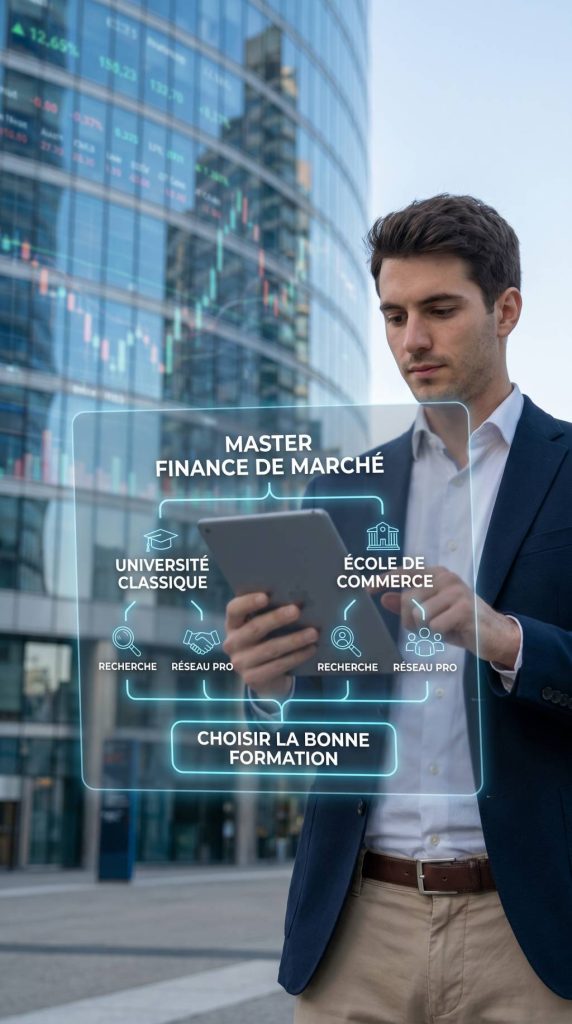 Master finance de marché : comment choisir la bonne formation